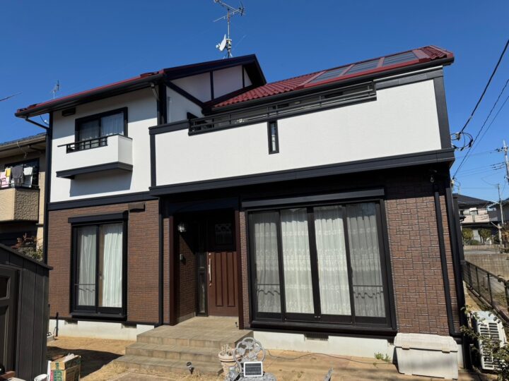 茨城県ひたちなか市 H様邸 外壁屋根塗装工事